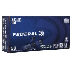 Federal Syntech Defense 45 ACP 205Gr Semi JHP 50rd