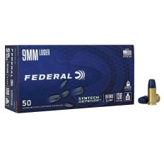 Federal Syntech Defense 9MM 138Gr Semi JHP 50rd