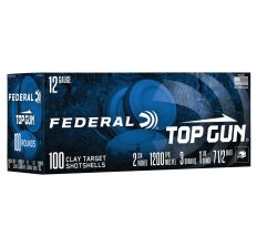 Federal Top Gun 12 Gauge 2.75" #7.5 Lead 100rd