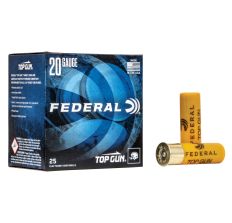 Federal Top Gun 20 Gauge 2.75" #8 Lead 25rd