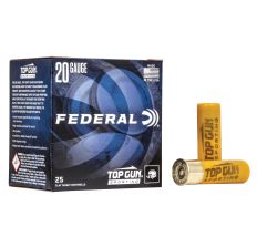 Federal Top Gun 20 Gauge 2-3/4" # 8 Lead 25rd