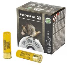 Federal Upland 20 Gauge 2.75" #7.5 Steel Shot 25rd