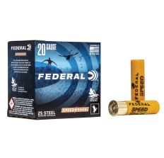 Federal Speed-Shok 20 Gauge 3" #2 Steel Shot 25