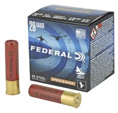 Federal Speed-Shok 28 Gauge 2.75" #6 Steel Shot 25rd