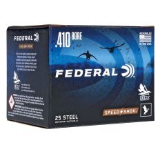 Federal Speed-Shok 410 Gauge 3" #6 Steel Shot 25