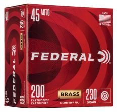 Federal Champion 45 ACP 230Gr FMJ 200rd