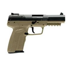 FN Herstal FNH FIVE-SEVEN 5.7X28MM FDE (3) 10rd mags Adjustable Sights 3868929352 CA Compliant