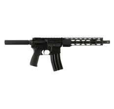 Radical Firearms RF Forged AR Pistol Black 5.56x45mm NATO 10.5" Threaded Barrel MLok Thin Rail A2 Flash HIder Buffer Tube