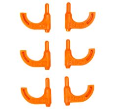 Firearm Safety Devices Corporation Chamber Flag Orange 6pk Pistol