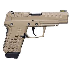 KelTec P15 Pistol Tan 9mm 4" Barrel 15rd Fiber Optic Sights