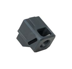 Faxon Firearms EXOS-513 Compensator 9MM Compatible Glock 17/19/34 Black