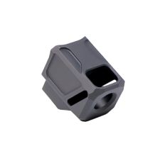 Faxon Firearms EXOS-533 Compensator 9MM Fits Glock 43/43X Black