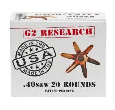 G2 Research Civic Duty 40 S&W 122Gr Copper 20rd