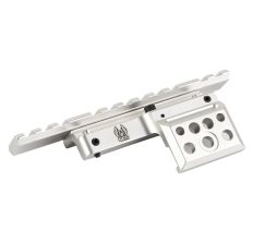 GG&G MINI-14 RUGER SCOPE MOUNT SILVER