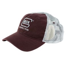 GLOCK MESH HAT SNAPBACK MAROON