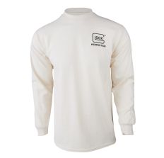 Glock OEM Born in Austria Long Sleeve Small T-Shirt Tan