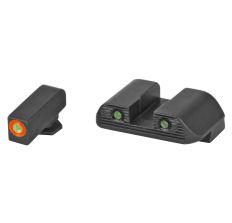 Glock Bold Sights By Ameriglo Night Sight Gen3 and Gen4 17/19 Orange Outline