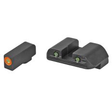 Glock Bold Sights By Ameriglo Night Sight Gen 5 17/19 Orange Outline