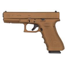 Glock 17 Full Size Safe Action 9MM 4.49" Right Hand 17rd Burnt Bronze