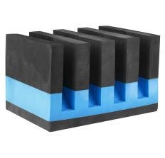 GPS Foam Pistol Cradle Up To 4 Pistols Blue