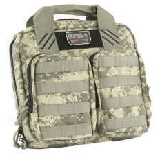 GPS Tactical Double Pistol Range Bag Fall Digital Camo