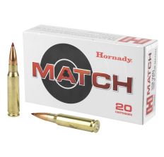 Hornady Match 308 Winchester 168Gr ELD Match 20rd