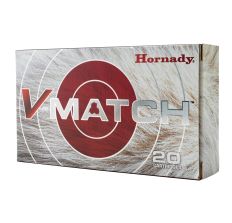 Hornady V-MATCH 6MM Creedmoor 80Gr ELD-VT 20rd