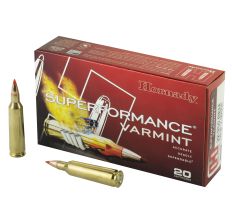 Hornady Superformance Varmint 22-250 Remington 50Gr V-Max 20rd