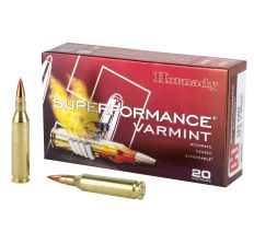 Hornady Superformance Varmint 243 Winchester 75Gr V-Max 20rd