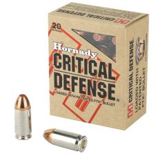 Hornady Critical Defense 45 ACP 185Gr FlexTip 20rd