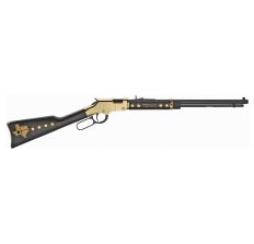 Henry Golden Boy Texas Tribute Lever 22 LR 20" 16rd Brass