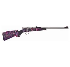 Henry Mini Bolt Compact 22 LR 16.25" Single Shot Muddy Girl Camo