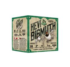 HEVI-Shot Hevi-Bismuth 28ga 3" #4 Shot Max Dram 25rd