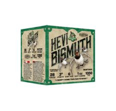 HEVI-Shot Hevi-Bismuth 28ga 3" #6 Shot Max Dram 25rd