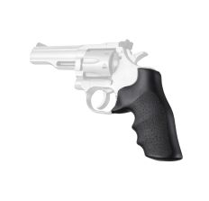 Hogue Rubber Revolver Grip Dan Wesson Sm Frm 357 Black