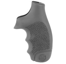 Hogue Rubber Revolver Grip S&W J Frame Rnd Butt Black