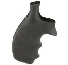 Hogue Rubber Revolver Grip S&W K/L Rnd Butt Bantam Black