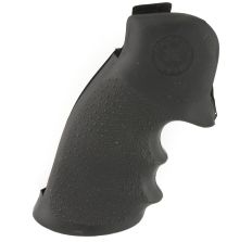 Hogue Rubber Revolver Grip Taurus Med & Lg Frame Black