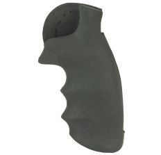 Hogue Rubber Revolver Grip Ruger Security Six, Police Service Six Black