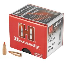 Hornady V-MAX 22 Caliber 53Gr V-Max 100ct