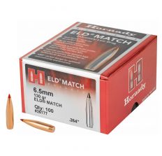 Hornady 6.5mm 130gr ELD-M Match 100 Bullets