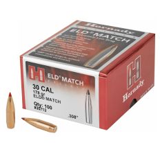 Hornady ELD-M 30 Caliber 178Gr ELD Match 100ct