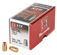 Hornady XTP 38 Caliber 158Gr XTP 100ct