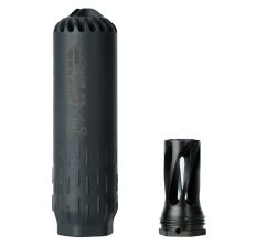 HUXWRX Flow 5.5" Suppressor 556NATO FH Kit Black