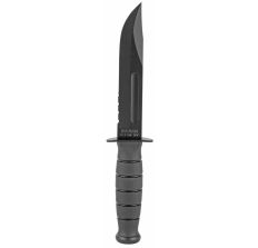 KABAR KA-BAR Short 5.25" Fixed Blade Knife Black