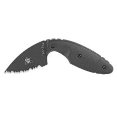 KABAR TDI Law Enforcement 2.313" Fixed Blade Knife Black Serrated