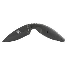 KABAR TDI Law Enforcement 3.688" Fixed Blade Knife Black