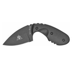 KABAR TDI Investigator 2.71" Fixed Blade Knife Black