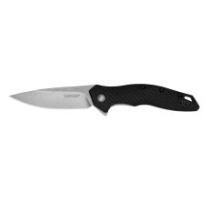 KERSHAW SHORELINE 3" BLACK/STONEWASH KNIFE