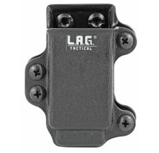 LAG Tactical Single Pistol Magazine Carrier Pouch Full Size 9/40 Black